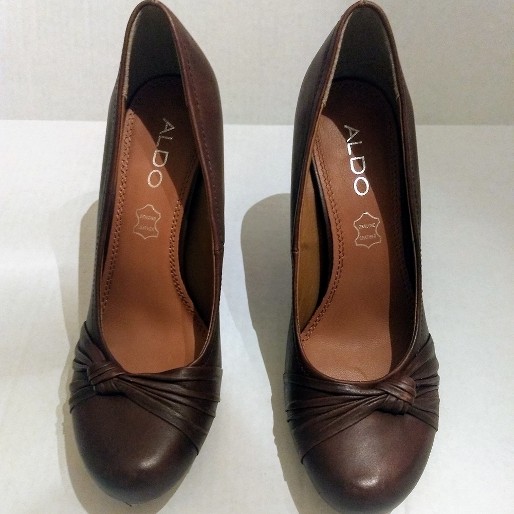 Aldo Massari Women's Brown Heels Sz 40